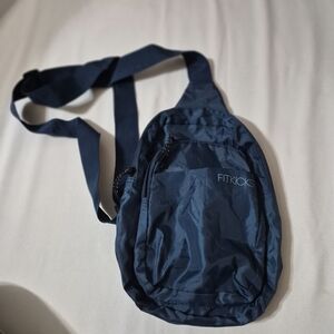 Mens Fitkicks one stripe shoulder bag sport bag athletic running backpack